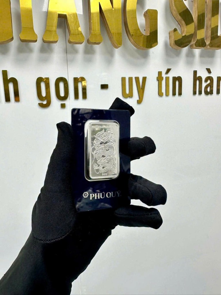 Bạc miếng Thanh Long Phú Quý 999